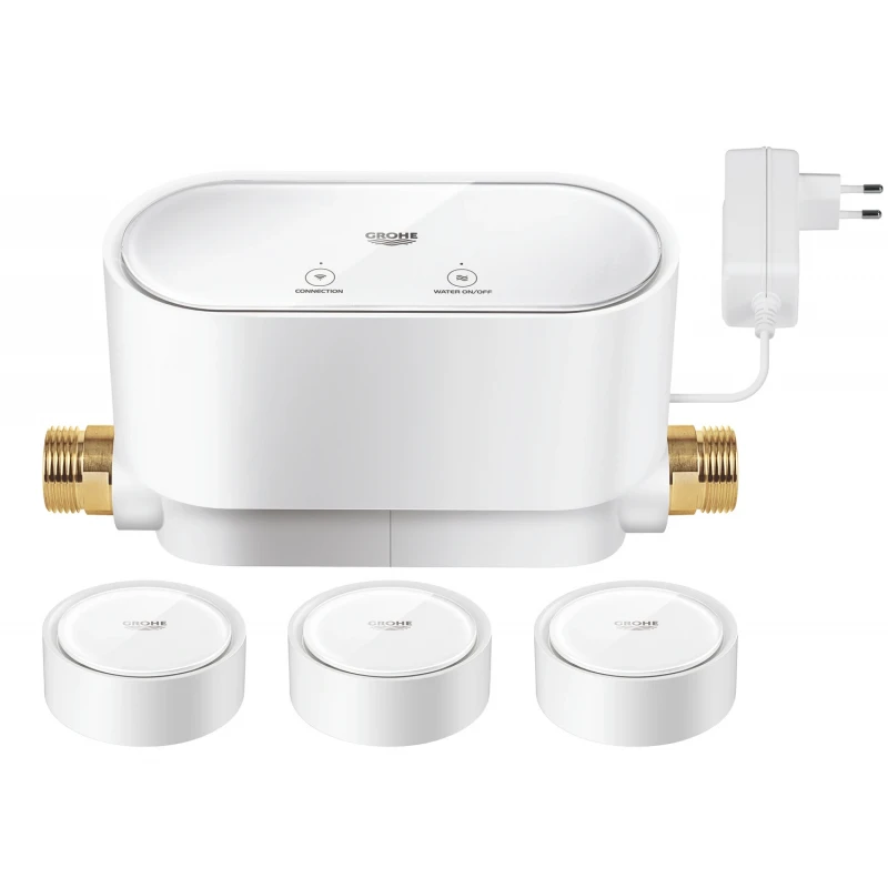 Интеллектуальный контроллер воды с 3-мя датчиками Grohe Sense Guard (22502LN1)