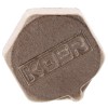 Заглушка поліпропіленова Koer KF.P06F.WN - 1/2'' В (без нікелю) (KR3022)