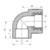 Угол ВР 32x3/4F PPR Koer K0116.PRO (KP0138)