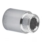 Удлинитель Europroduct EP.E025.Chr - 1/2"MF-25мм хром (EP6124)