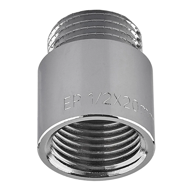 Удлинитель Europroduct EP.E020.Chr - 1/2"MF-20мм хром (EP6123)