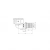 Кутник перехідний з ВР Koer KA.L10F-25 - 25(3.5mm) x 1"F (KR4879)