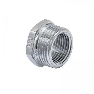 Футорка 3/4"х1" (хром) Koer KF.F0810.chr (KF0132)