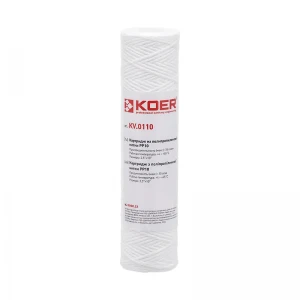 Картридж Koer KV.0110 (з поліпропіленової нитки PP10) (KR3161)