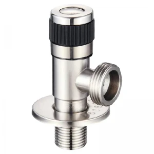 Кран для подключения сантехприборов Champion VAL-05 1/2x3/4 с нерж. стали SUS304 (CH0324)
