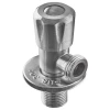 Кран для подключ. сантехприборов Zerix VAL-04-1/2x1/2 с нерж. ст.SUS304 (ZX4800)