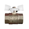 Кран шаровый Koer 1" ГГБ (KR.217.W) белый (KR0180)