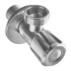 Кран для подключ. сантехприборов Zerix VAL-05-1/2x3/4 с нерж. ст.SUS304 (ZX4801)