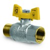 Кран кульовий Koer KG.208 - 1/2" FM ГШМ (газ) (KR4963)