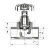 Кран вентильний 63 Koer PPR K0188.PRO (KP0242)