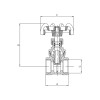 Засувка клинова Koer KR.280 - 1 1/2" (KR2909)