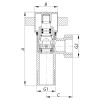 Кран для підключення сантехприладів KOER 1/2x3/4 (KR.517) (KR0109)