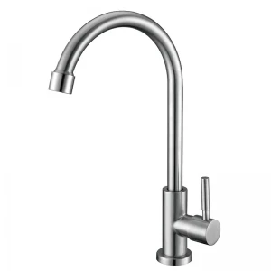 Кран для холодной воды Haiba MONO-01.SUS из нержавеющей стали SUS304 (HB9614)