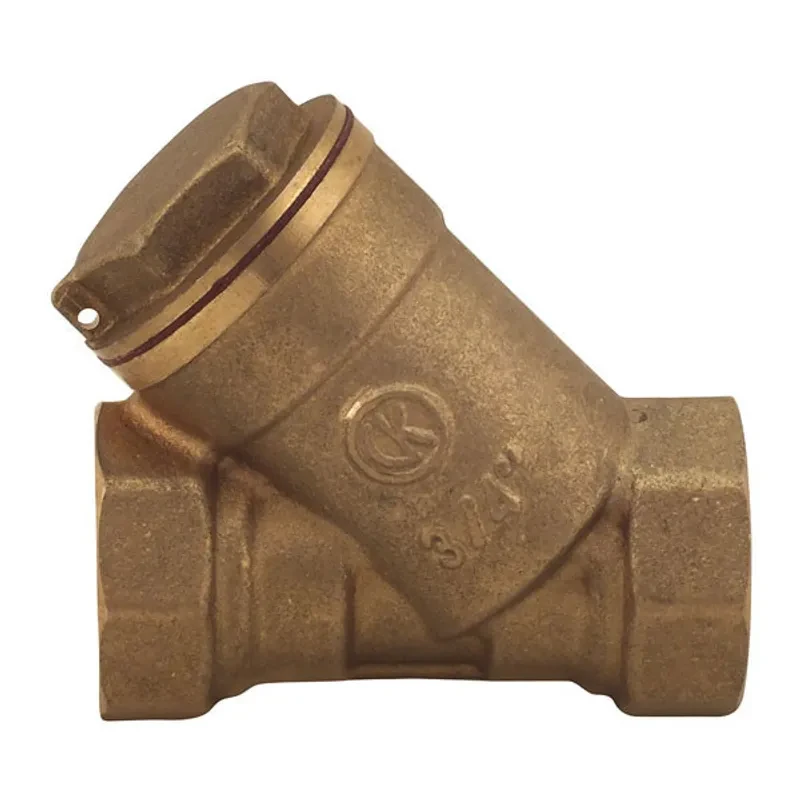 Фильтр гр. очистка с ушком СК 3/4", латунь (SK0051)