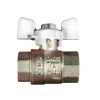 Кран шаровый Koer 1/2" ГГБ (KR.217.W) белый (KR0177)