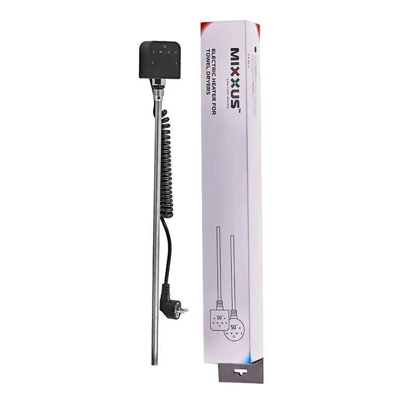 ТЕН електричний Mixxus TEH-0203 BLACK для сушарок рушників 300W (колір чорний) (MI6631)