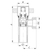 Кран для підключення сантехприладів KOER 1/2x3/4 (KR.517) (KR0109)