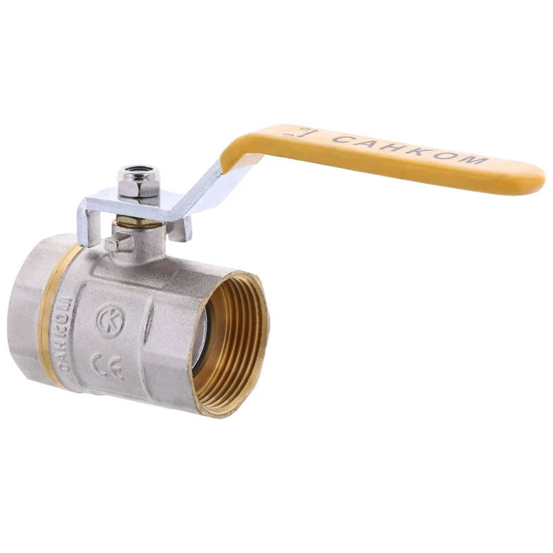 Кран кульовий СК 1 1/4" ГГВ YELLOW ART.602 (WP0062)