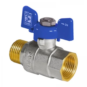 Кран шаровый Koer 1" ГШБ (KR.218.B) синий (KR2721)