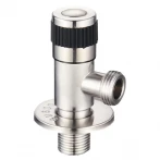 Кран для підключення сантехприладів MIXXUS VAL-04-1/2x1/2 з нерж. сталі SUS304 (MI6026)