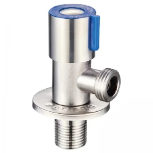 Кран для підключення сантехприборів 1 / 2x1 / 2 Mixxus VAL-01 синій (нерж. Сталь) (SS0048)