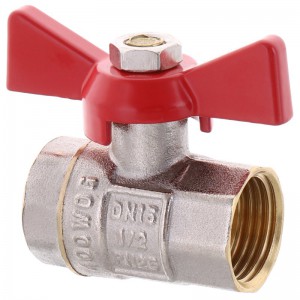 Кран кульовий Waterpro 1/2" ГГ1/2" ГГМ (WP0146)