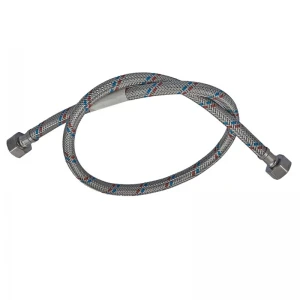 Гибкий шланг для подключения воды гайка 1/2'' - гайка 1/2'' (180 см) Zerix (ZX1557)