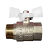 Кран шаровый Koer 1" ГШБ (KR.218.W) белый (KR0184)