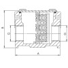 Фільтр газовий 3/4" Koer KG.F01.A (KR3104)