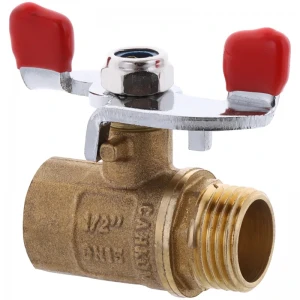 Кран шаровый СК 1/2" ГШБ Б/Н ART.607 (WP0045)