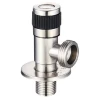 Кран для подключения сантехприборов с нерж. стали SUS304 CHAMPION VAL-05 1/2x3/4 (CH6512)