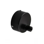 Чашка декоративная Mixxus TCC-01 BLACK (круглая) для маскировки кабеля (цвет черный) (MI6638)