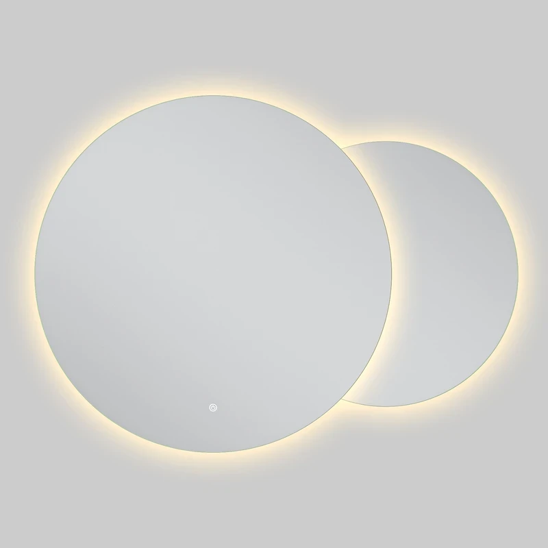 Дзеркало Mixxus Premium TOPPER MC01-100x75 (LED Touch, Anti-fog, димер (3-6,5kK) (MP6631)