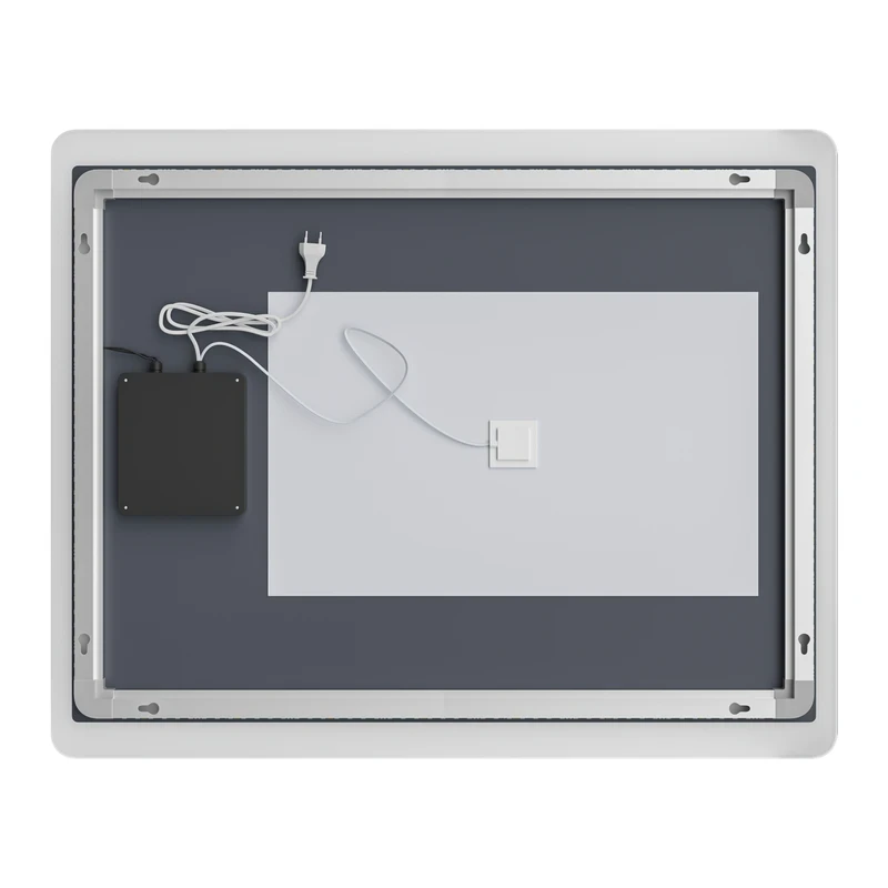 Дзеркало Mixxus Premium OLIVARY MR19-90x70-REVERSE (LED Touch, Anti-fog, димер (3-6,5kK)) (MP6630)
