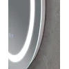 Дзеркало Mixxus PLAIN MC02-60-CASE з LED Touch, Anti-fog, димером, рег. яскравості, годинником (MI6661)