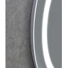 Дзеркало Mixxus PLAIN MC02-60-CASE з LED Touch, Anti-fog, димером, рег. яскравості, годинником (MI6661)