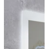 Дзеркало Mixxus FLAT MR04-80x60 з LED Touch, Anti-fog, димером, регулюванням яскравості, годинником (MI6928)