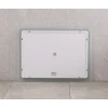 Дзеркало Mixxus FLAT MR04-80x60 з LED Touch, Anti-fog, димером, регулюванням яскравості, годинником (MI6928)