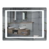 Зеркало Mixxus Style MR03-80x60 (часы, LED-подсветка, антизапотевание) (MI6005)