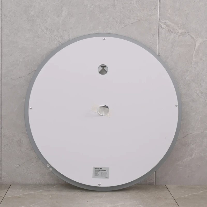 Дзеркало Mixxus Plain MC02-60 (годинник, LED-підсвічування, антизапотівання) (MI6012)