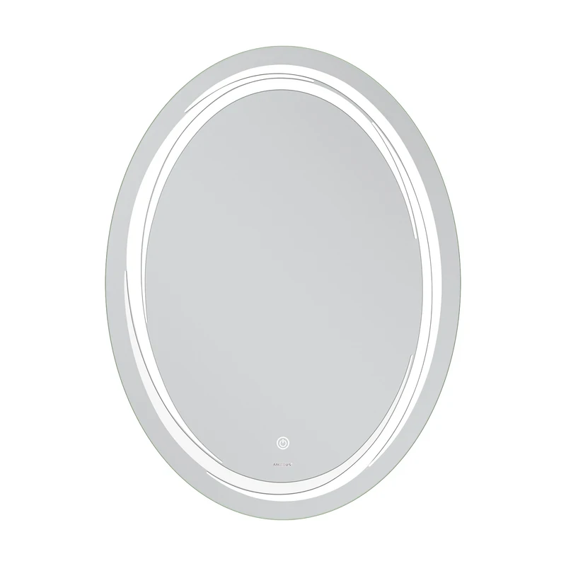 Дзеркало Mixxus Premium WAVE MV04-60x80 (LED Touch, Anti-fog, димер (3-6,5kK)) (MP6636)