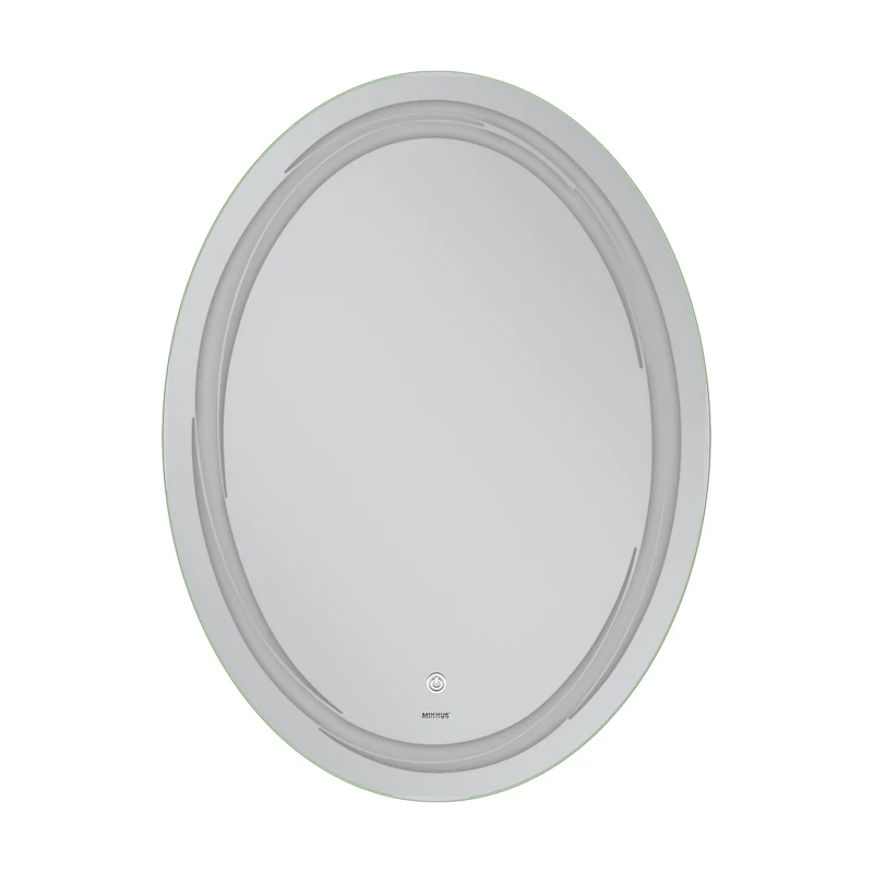 Дзеркало Mixxus Premium WAVE MV04-60x80 (LED Touch, Anti-fog, димер (3-6,5kK)) (MP6636)