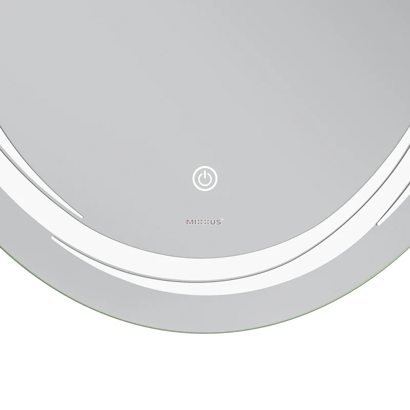 Дзеркало Mixxus Premium WAVE MV04-60x80 (LED Touch, Anti-fog, димер (3-6,5kK)) (MP6636)