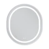 Дзеркало Mixxus Premium ELLIPSE MV05-80x70-REVERSE WHITE (LED Touch, Anti-fog, димер (3-6kK)) (MP6645)