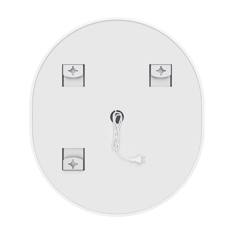 Дзеркало Mixxus Premium ELLIPSE MV05-80x70-REVERSE WHITE (LED Touch, Anti-fog, димер (3-6kK)) (MP6645)
