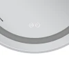 Дзеркало Mixxus Premium ELLIPSE MV05-80x70-REVERSE WHITE (LED Touch, Anti-fog, димер (3-6kK)) (MP6645)