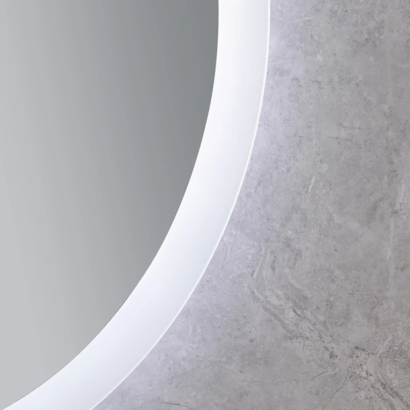 Дзеркало Mixxus Plain MC10-60 (годинник, LED-підсвічування, антизапотівання) (MI6013)