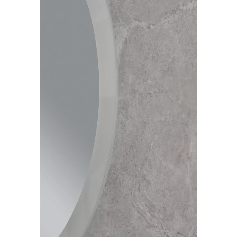 Дзеркало Mixxus Plain MC10-60 (годинник, LED-підсвічування, антизапотівання) (MI6013)
