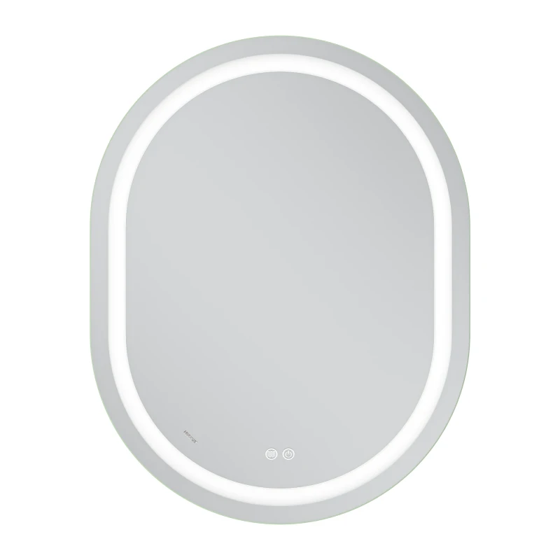 Дзеркало Mixxus Premium ELLIPSE MV05-90x70-REVERSE (LED Touch, Anti-fog, димер (3-6,5kK)) (MP6644)