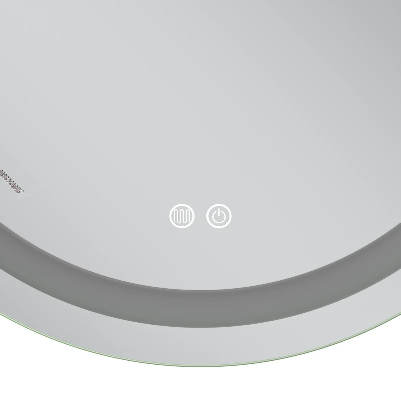 Дзеркало Mixxus Premium ELLIPSE MV05-90x70-REVERSE (LED Touch, Anti-fog, димер (3-6,5kK)) (MP6644)